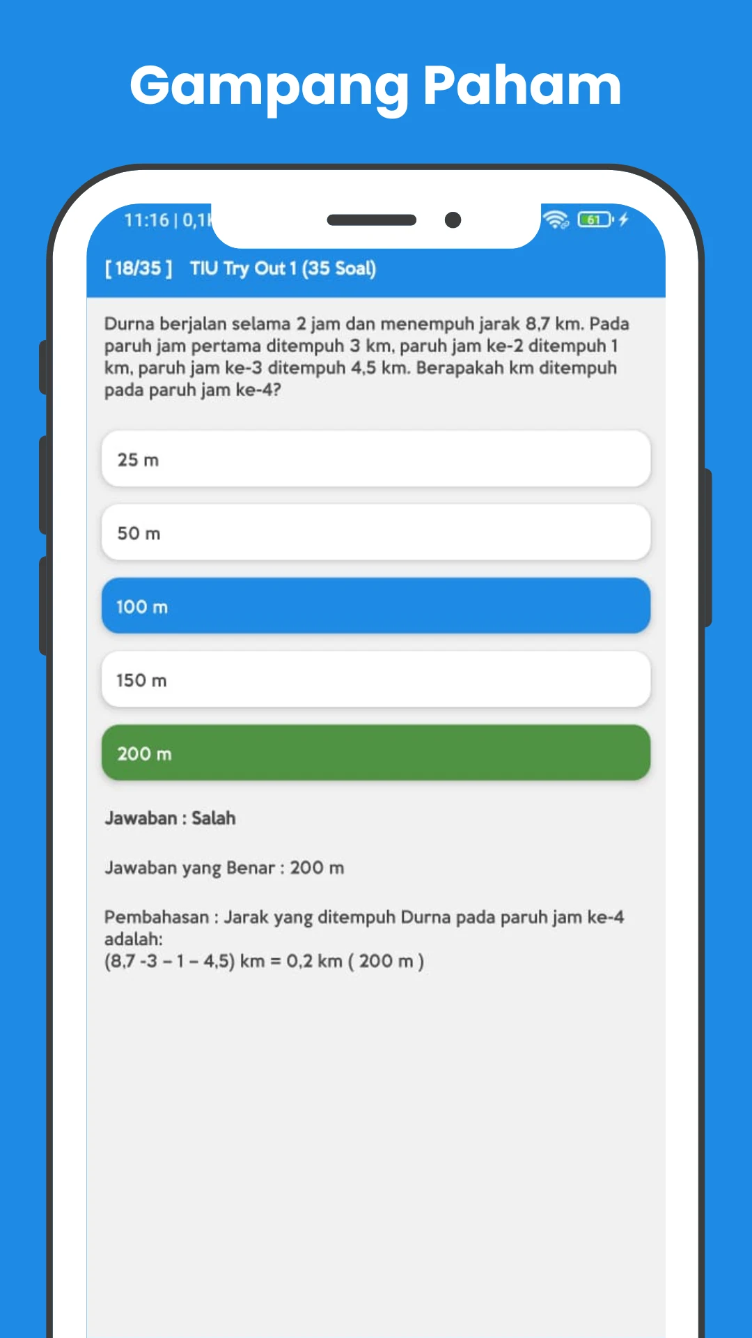 Soal CPNS 2026 - Latihan CAT screenshot