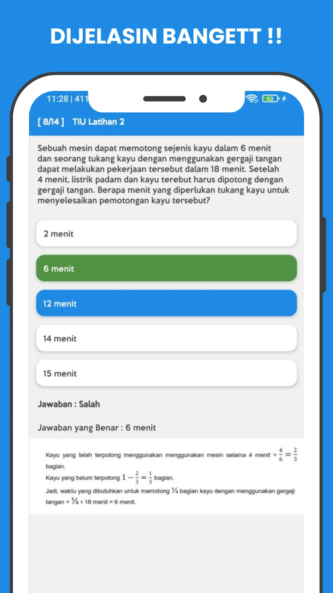 Soal CPNS 2026 - Latihan CAT screenshot