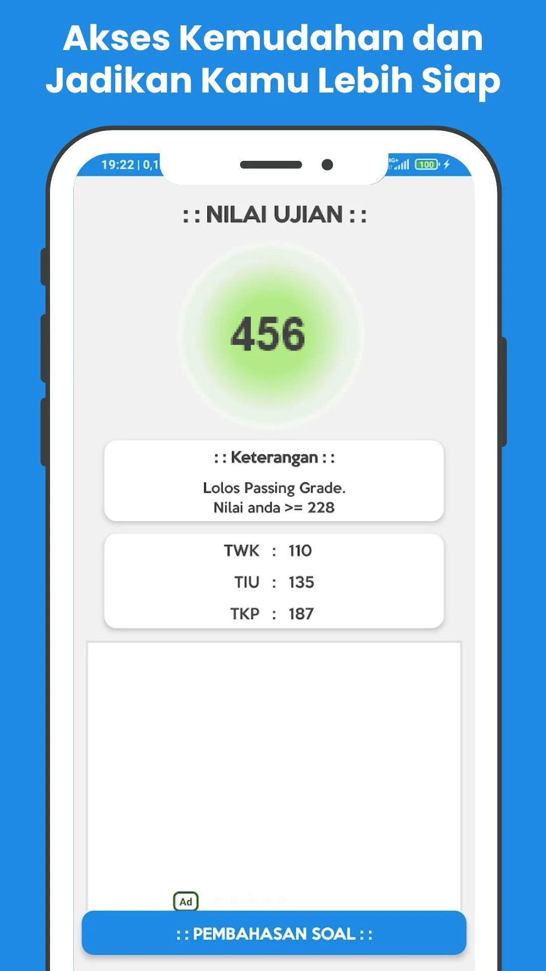 Soal CPNS 2026 - Latihan CAT screenshot